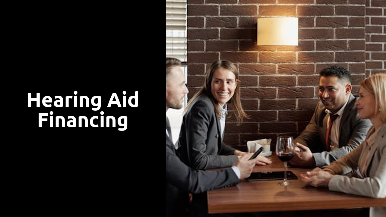 Hearing Aid Financing